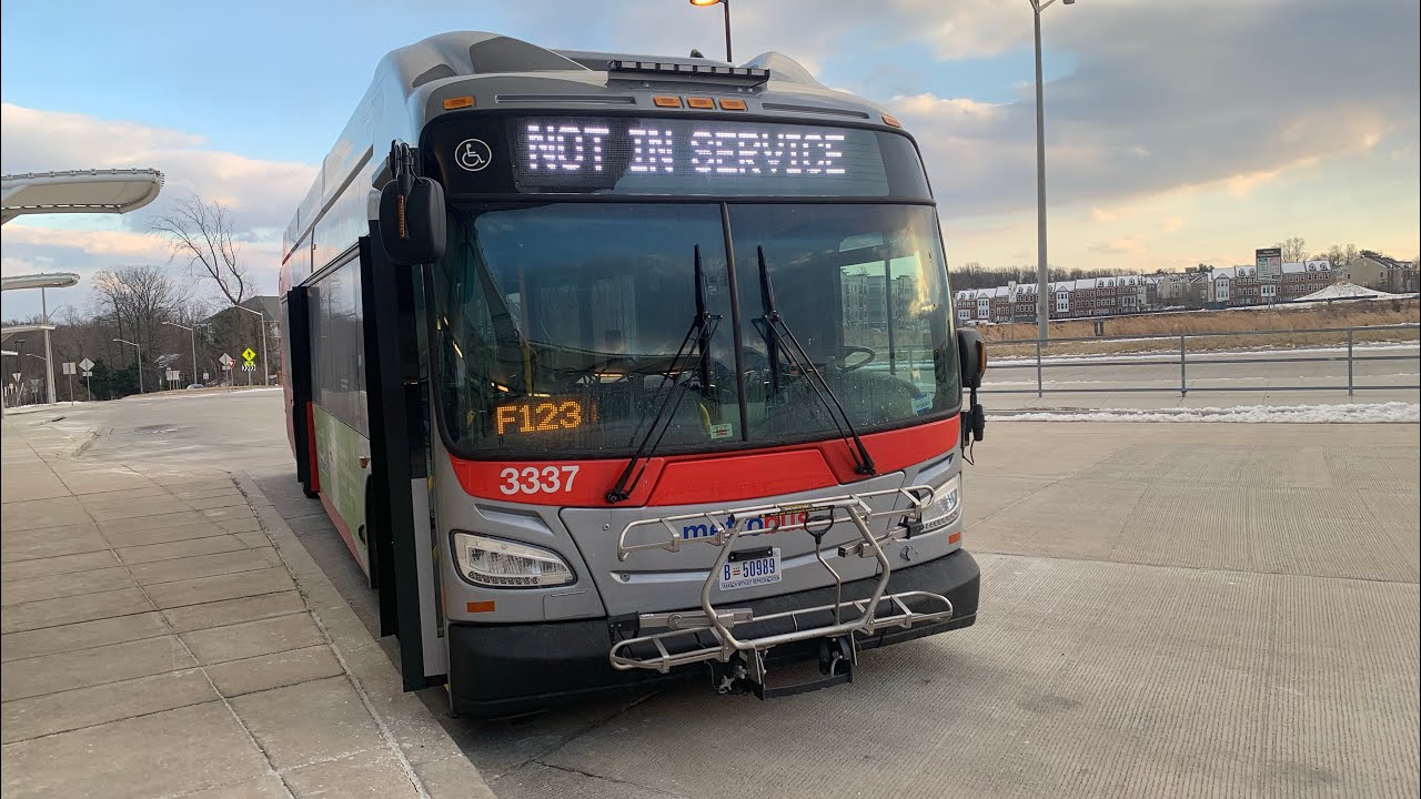 WMATA Metrobus 2020 New Flyer XN40 Xcelsior 