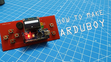 How to make mini GAMEBOY - ARDUBOY