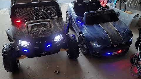 Peg Perego Powerwheels mods
