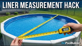 Pool Liner Size WRONG? Here's How to Measure Correctly
