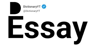Essay Synonyms | Thesaurus | Similar Words 