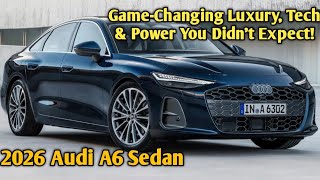 2026 Audi A6 Sedan REVEALED | Game-Changing Luxury, Tech & Power You Didn’t Expect! screenshot 4