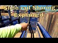 What is slide rail shoring