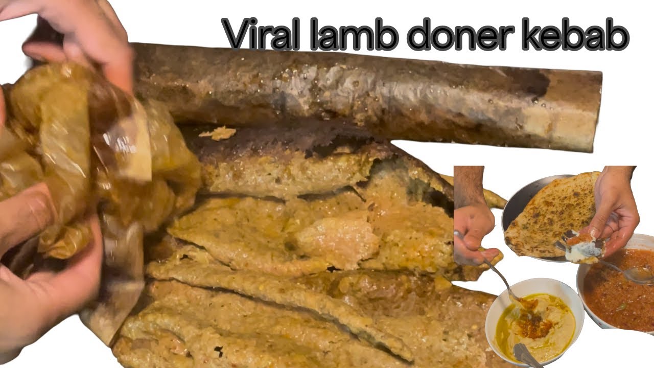 Viral Lamb Doner Kebab Recipe | Easy Homemade Doner That Tastes Better Than Takeaway!/food diary 