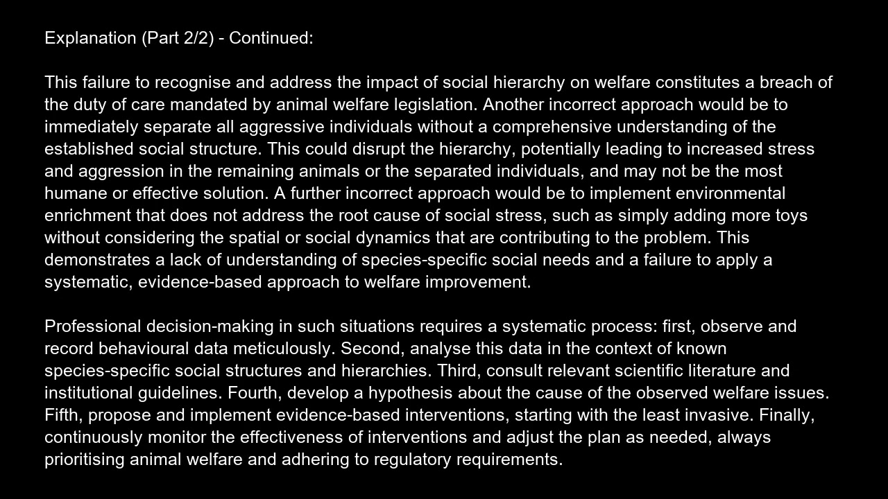 Diploma of Animal Technology Free Practice Test video