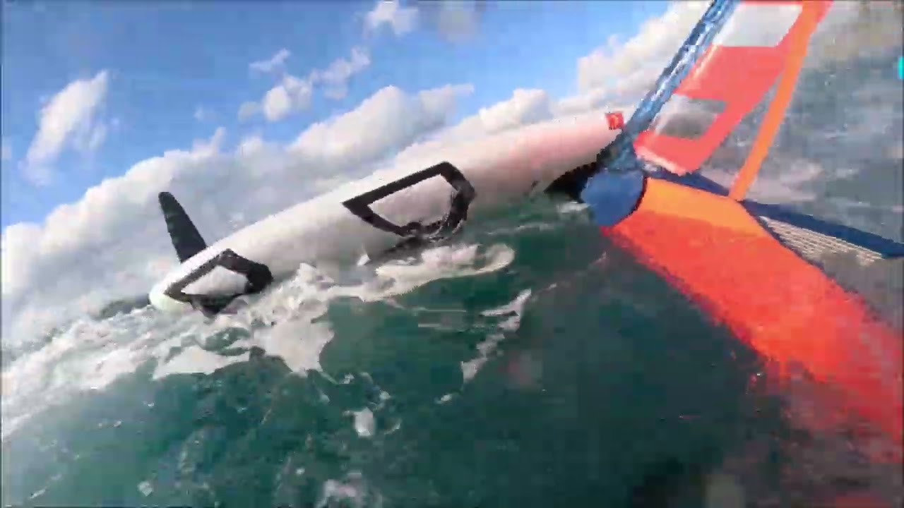 2025 12 3ドラビ46セイル 鬼オーバー　ウインドサーフィン