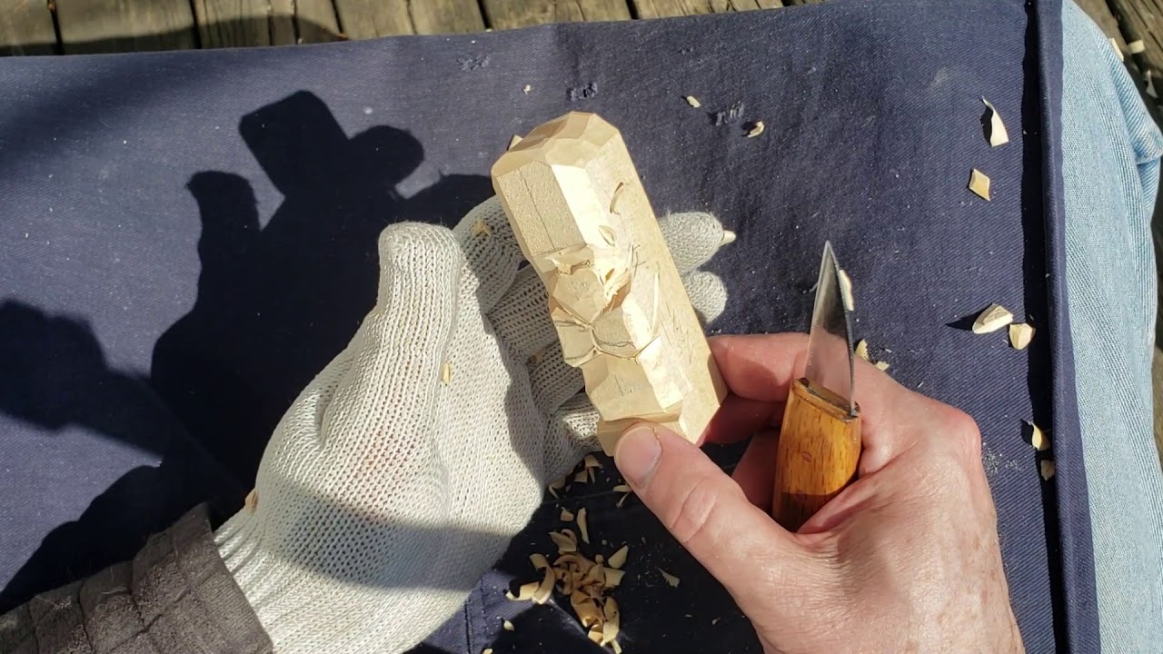 Carving The Bunny Caricature