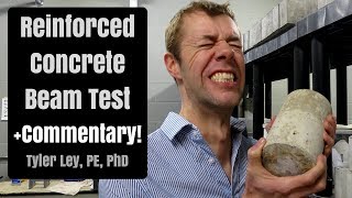Bending Failure of Reinforced Concrete Beam + Commentary