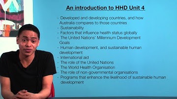 VCE HHD - Unit 4 Introduction