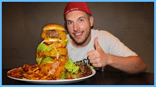 MY 2ND CHALLENGE TODAY | LITTLE DINER'S STACKED CHEESEBURGER CHALLENGE