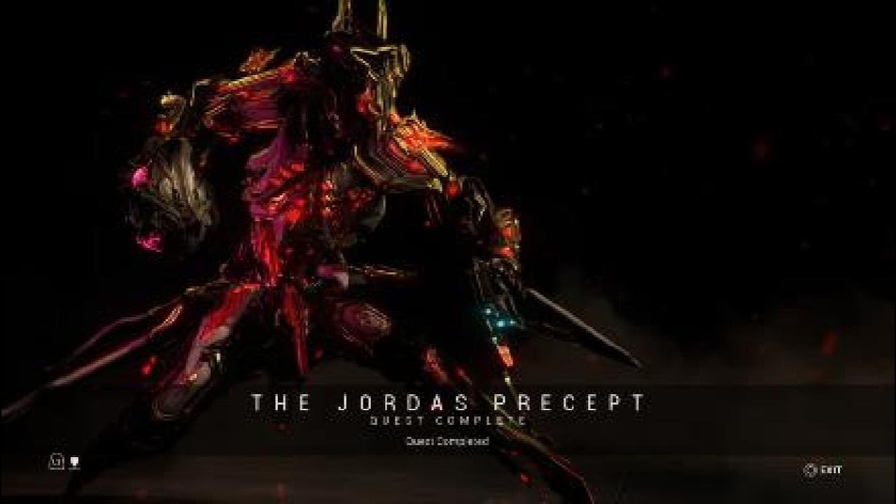 The Tragic Tale of Warframe's Jordas Precept
