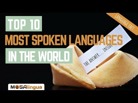 Top 10 Most Spoken Languages in the WORLD
