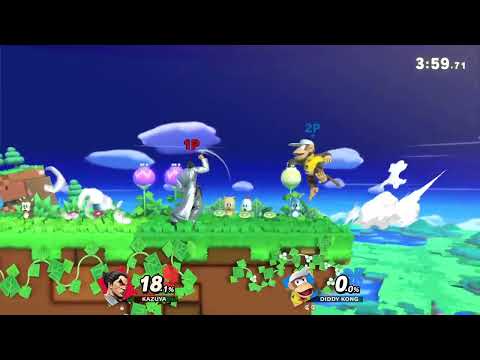 屈伸煽りの後隙に攻撃をあててディディーを成敗しました【スマブラSP】