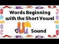 Words Beginning with the Short Vowel Uu Sound | Short Vowel Sounds | Vowels | Teacher Beth Class TV