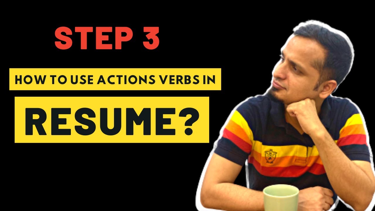 How to use action verbs in Resume? | Power Verbs for Resume Writing | Resume Making Course Part 3/5