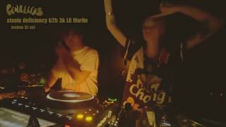 steele deficiency b2b 3k LB Marlin | Techno DJ Set in a Brooklyn Club | GENRELESS
