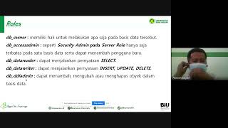 GMeet Implementasi Store Procedure dan Role dalam Database SQL Server