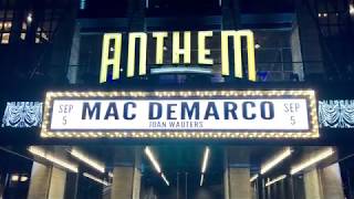 Mac DeMarco - The Anthem - Sept. 5, 2018