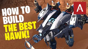 War Robots - Building the STRONGEST HAWK in the Game! WR Max Gameplay