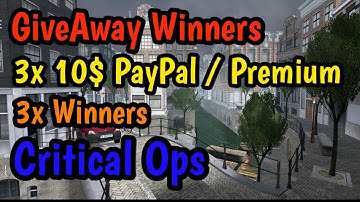 GiveAway Results Premium Mod Menu // NinjaBotz - // Critical Ops