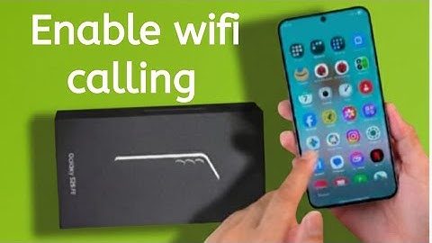 Samsung Galaxy S25 FE 5G: wifi-bellen inschakelen