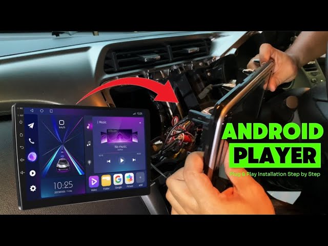 How to Remove and Install Car Play 10” Touch Screen Android Player