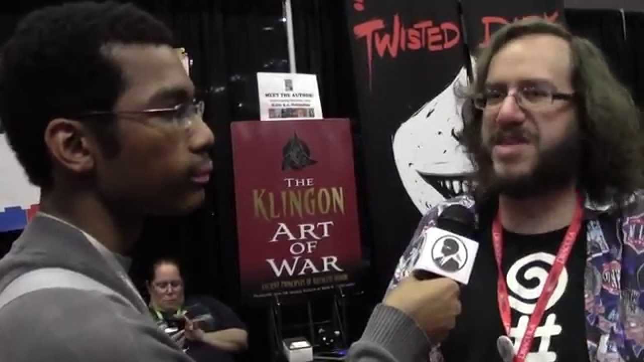 NYCC 2015 - Keith DeCandido Interview - The Klingon Art of War