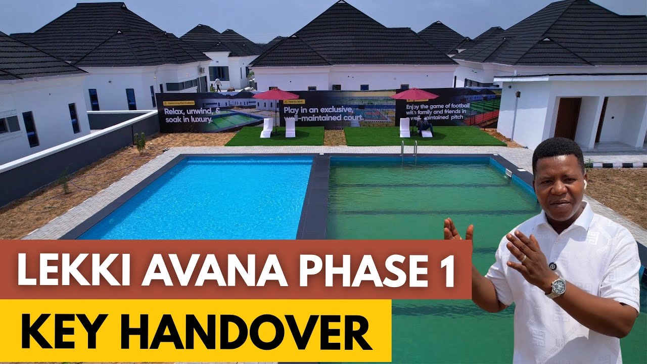 Обновленная информация о распределении бунгало в первой фазе проекта Lekki Avana и передаче ключей.