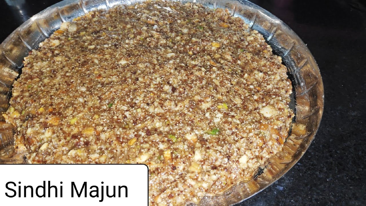 Majun RecipeSindhi Khorakhow to make Sindhi MajunDryfruit Mithai Sindhi Majunkhorak Majoon