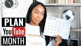 How I Brainstorm, Plan & Outline a Month of Youtube Content (TO STAY CONSISTENT)
