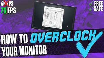 How to OVERCLOCK your monitor | Short and Easy Guide