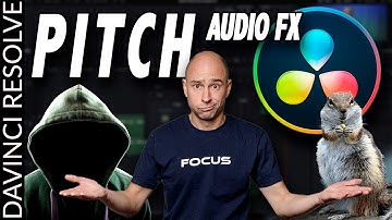 Change Voice with  PITCH Audio Effect in DaVinci Resolve 17 Fairlight | Audio Effects Series