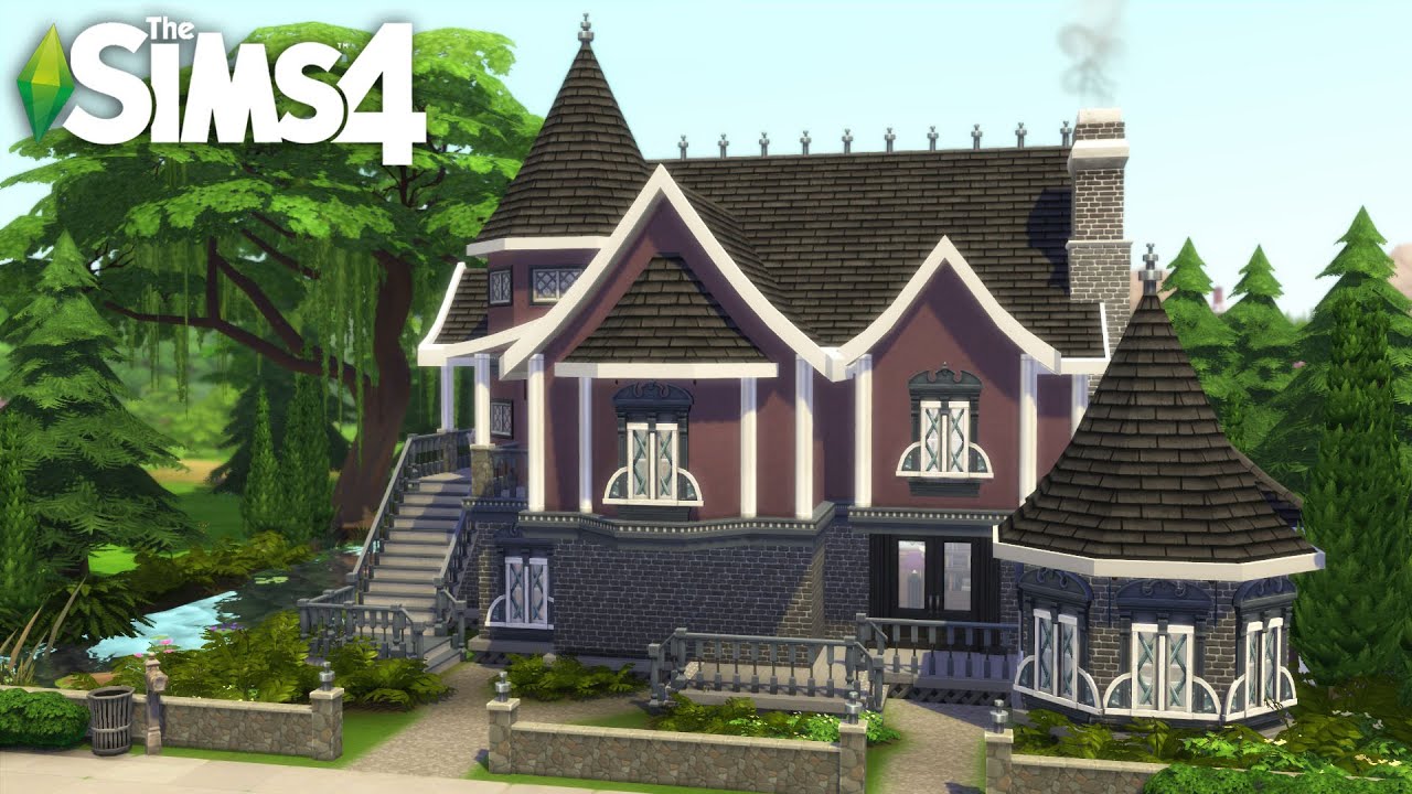 BASE GAME | Witch Cottage 🔮 | No CC | The Sims 4 Speed Build - YouTube