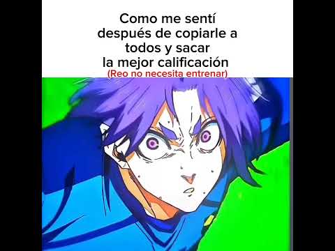 Reo no necesita entrenar 🔥 | #bluelock #memes