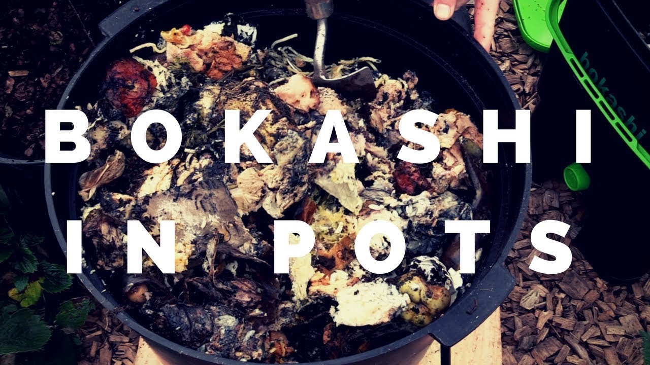 Bokashi Composting in Pots and Containers