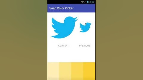[Android Demo] Snap Color Picker
