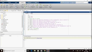 Matlab Program to calculate corona losses in a transmission line