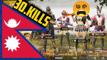 JOINING RANDOM SQUAD OF NEPAL  PRO PLAYERS LIKE A BOT!!! PUBG MOBILE
