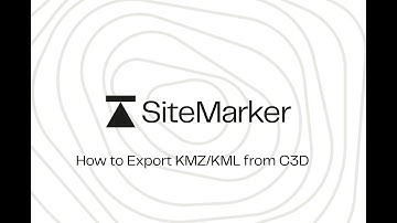 How To Export a KMZ or KML from AutoCAD Civil 3D
