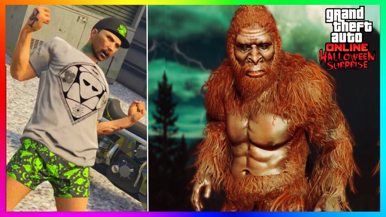 Grand Theft Auto V Evolves From Bigfoot to Aliens in Halloween Showdown