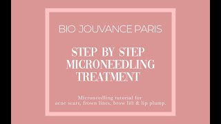 Step By Step Microneedling Tutorial | Acne Scars, Frown Lines, Brow Lift, Natural Lip Plump