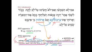 04 BHS and BHQ Scribal Improvements Apparatus Textual Criticism Hebrew Bible HebrewDaybyDay