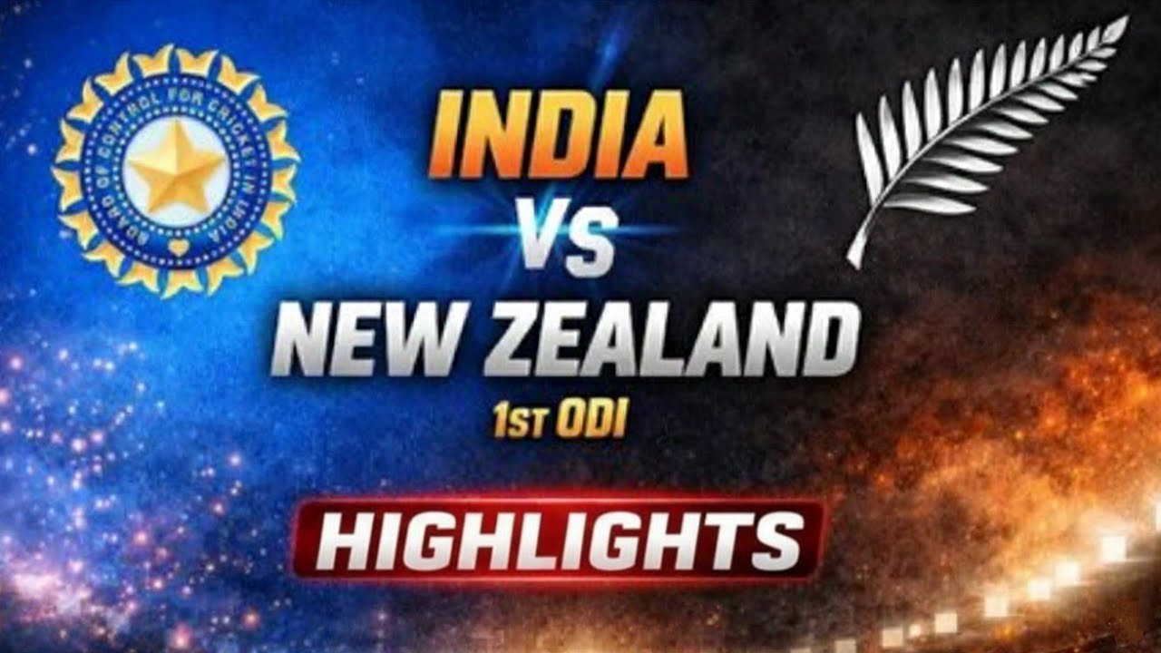 IND vs NZ 1st ODI 2026 Full Match Highlights | India vs Newzealand 1st ...