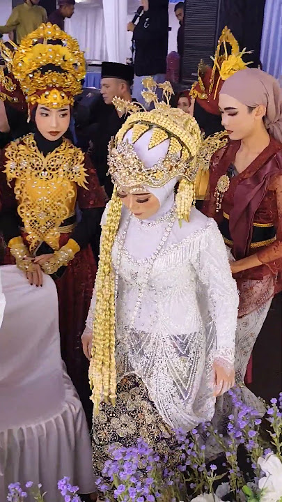 persiapan pengantin cantik untuk sawer pengantin #shortvideo #pengantin #pernikahan