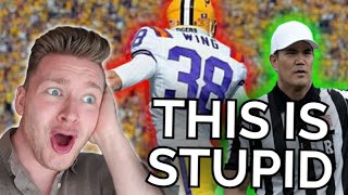 Swedish Soccer Fan Reaction to Crazy Taunting and Unsportsmanlike Conducts College Football Reaction