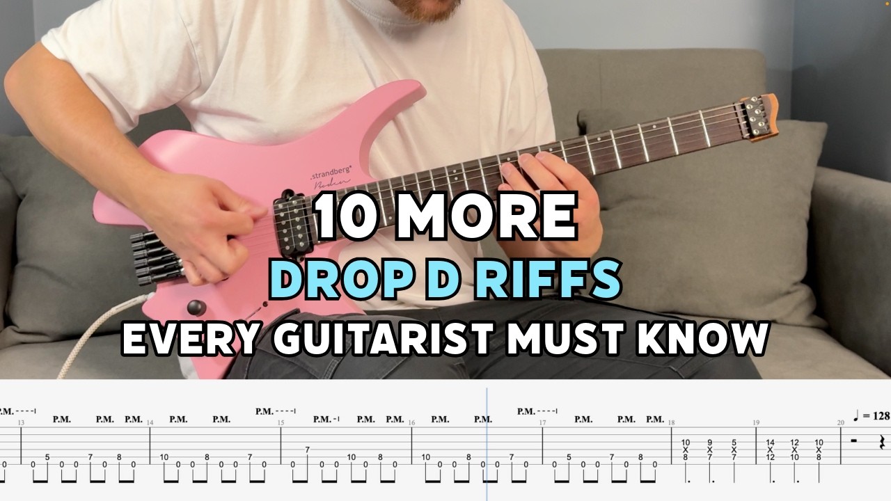 Fun Drop D Riffs 10 MORE Drop D Riffs EVERY Guitarist MUST KNOW! - YouTube