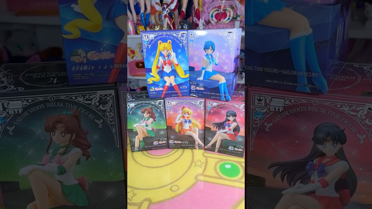 Sailor Moon Break Time Figures - YouTube