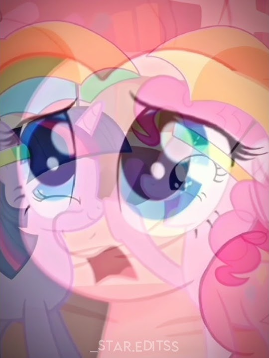 Twipie 😭🩷💜 #edit #mlp #capcut #twilightsparkle #youtubeshorts #pinkiepie #mlpedit #pinkiepie