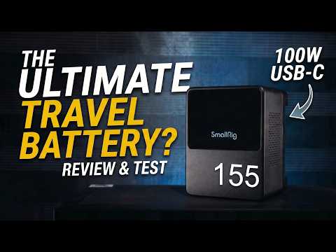 🎥 SmallRig VB155 V-Mount Battery Review: Is It Worth It? — Video review, click xem trên YouTube