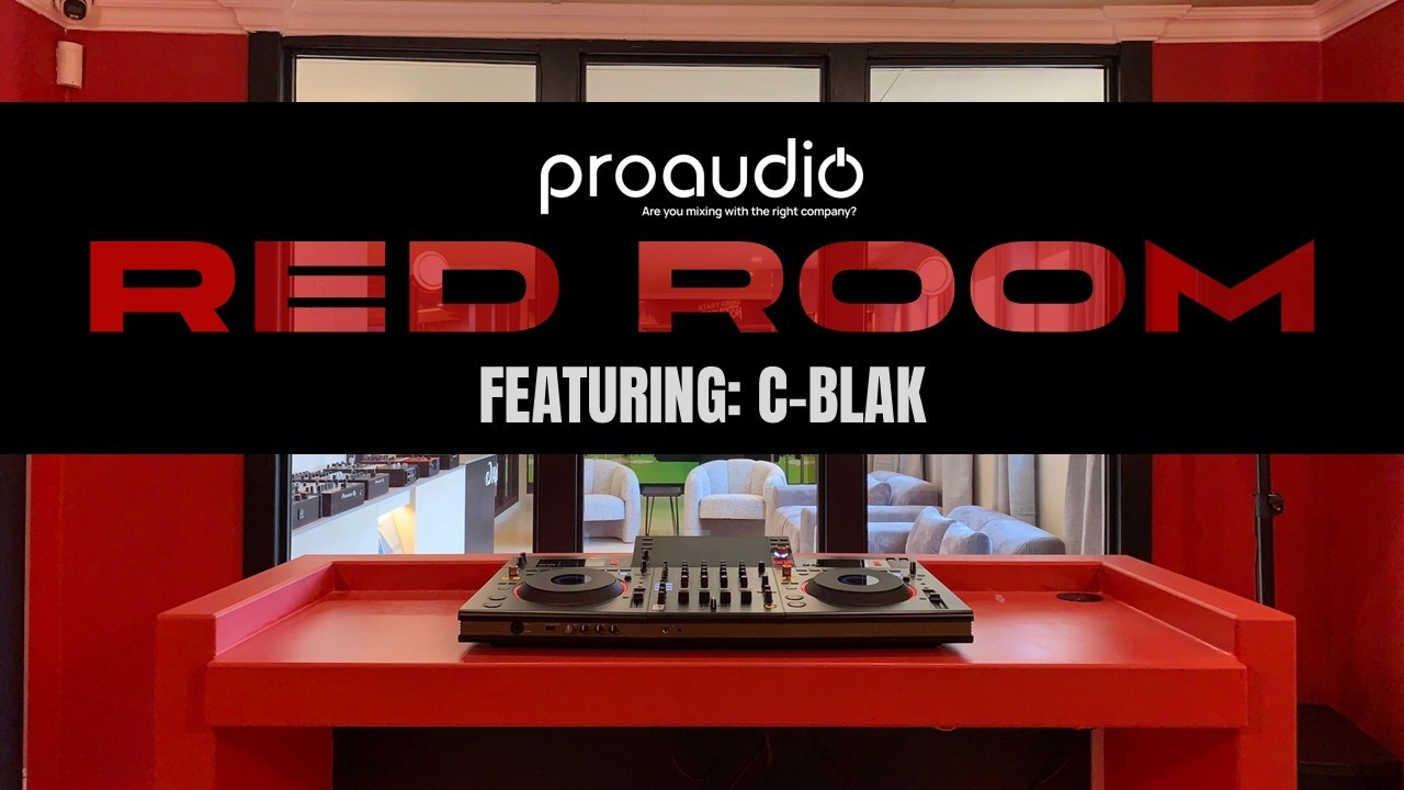 Proaudio RED ROOM | Live DJ Set by C-Blak | Deep House